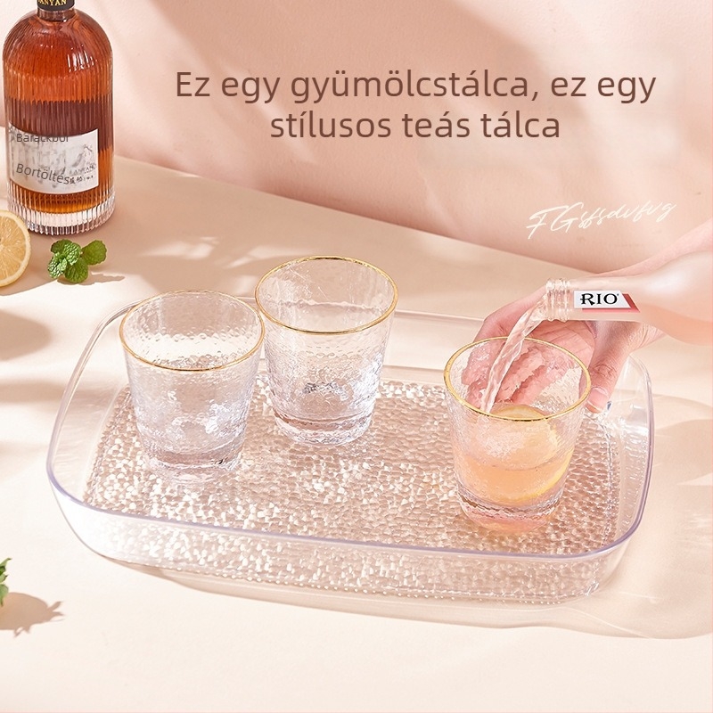 Mabalo kör alakú műanyag gyümölcstál – könnyed luxus stílusban, otthoni használatra, száraz gyümölcsökhöz, nordic stílus