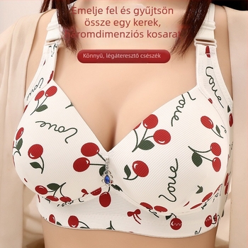 Nylon anyagú melltartó, 3/4 kosár, vékony formázó kosár, lélegző anyag, hátul három sor csattal