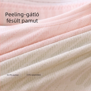 Plusz méretű melltartó előröl zárható, merevítő nélkül, pamut kockás, nőknek és időseknek, kényelmes és lélegző