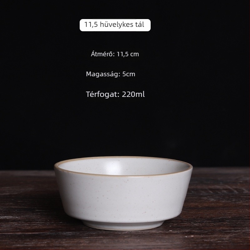 4 részes porcelán étkészlet szállodák és éttermek számára, aláglazúrozott felülettel, modern minimalista stílus, testreszabási lehetőség és logónyomtatás