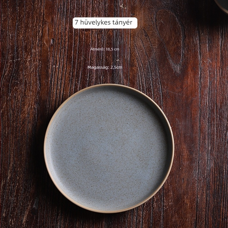 4 részes porcelán étkészlet szállodák és éttermek számára, aláglazúrozott felülettel, modern minimalista stílus, testreszabási lehetőség és logónyomtatás