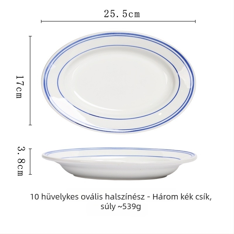 Kerámiatányér, szabálytalan alak, skandináv stílus, aláglazúrozott felület, magas hőállóság