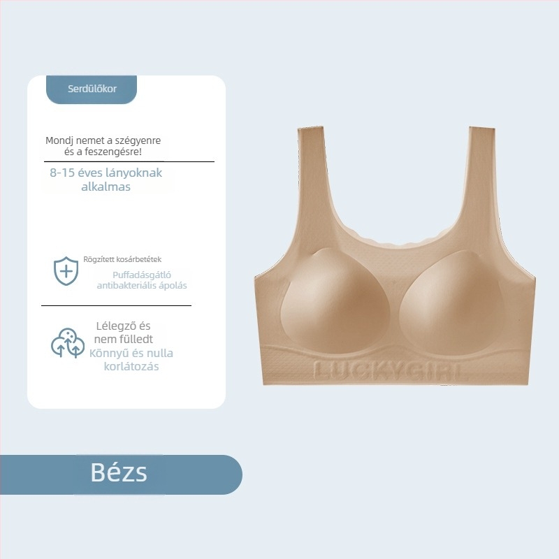 Vezeték nélküli ice silk top lányoknak, seamless hátsó rész, élénk piros, sportos stílus, nagy méret