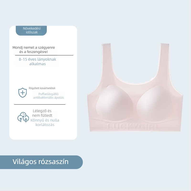 Vezeték nélküli ice silk top lányoknak, seamless hátsó rész, élénk piros, sportos stílus, nagy méret