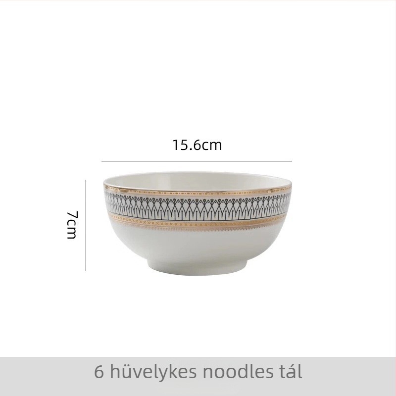 Porcelános kerek nyugati étkészlet, több mintázatú dizájn, testre szabható minta, logó nyomtatás