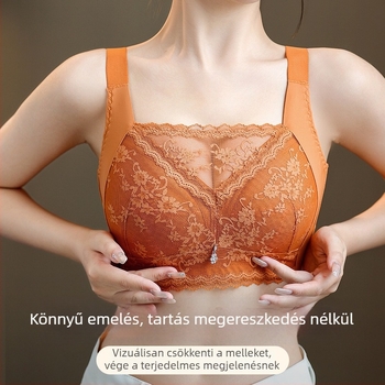 Női vállpánt nélküli melltartó nagy mellekhez, vékony fazon, plusz méret, teljes fedés, oldalsó támasztás, esés elleni