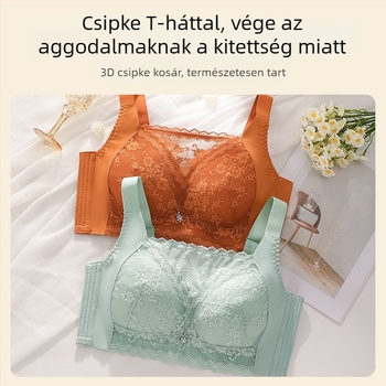 Női vállpánt nélküli melltartó nagy mellekhez, vékony fazon, plusz méret, teljes fedés, oldalsó támasztás, esés elleni