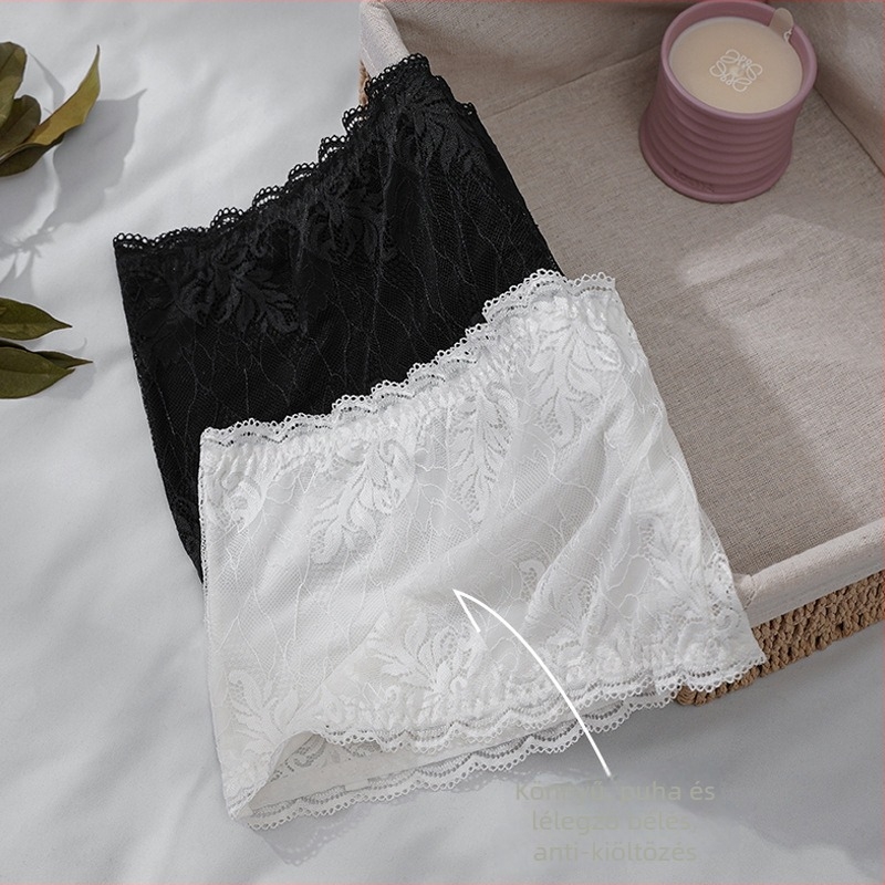 Csipkés pánt nélküli bustier, könnyű alsónemű, ujj nélküli top