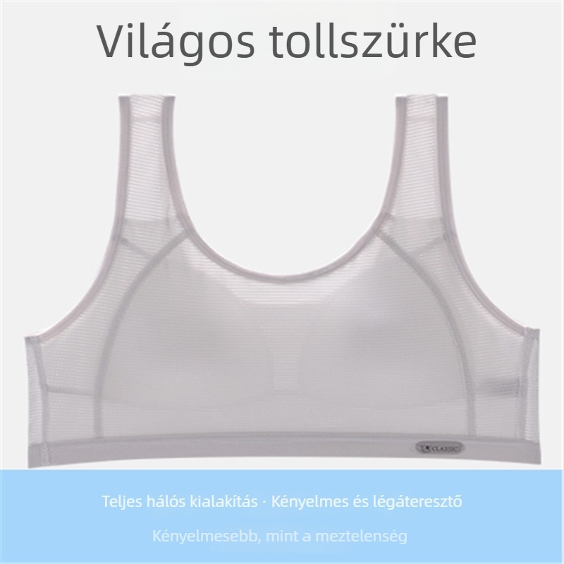 Vékony, légáteresztő edzőmelltartó tiniknek