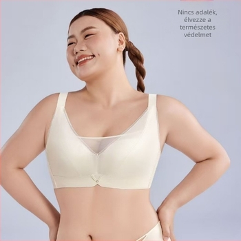 Melltartó vékonyan formázott kosarakkal, levehető nyakpántokkal, hátul négy sor kapoccsal, nylon anyagból, bélés nylon 50–70%