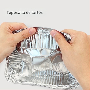 Jijia egyszer használatos ételdoboz, négyzetes vagy kör alakú forma, több méret és kapacitás, 36 hónap eltarthatóság