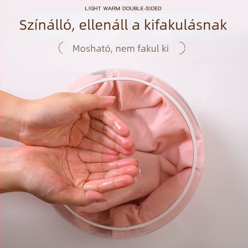 Lányoknak Velúr meleg mellény melltartó párnával és latex formázott poharakkal – Poliészter 80-90%