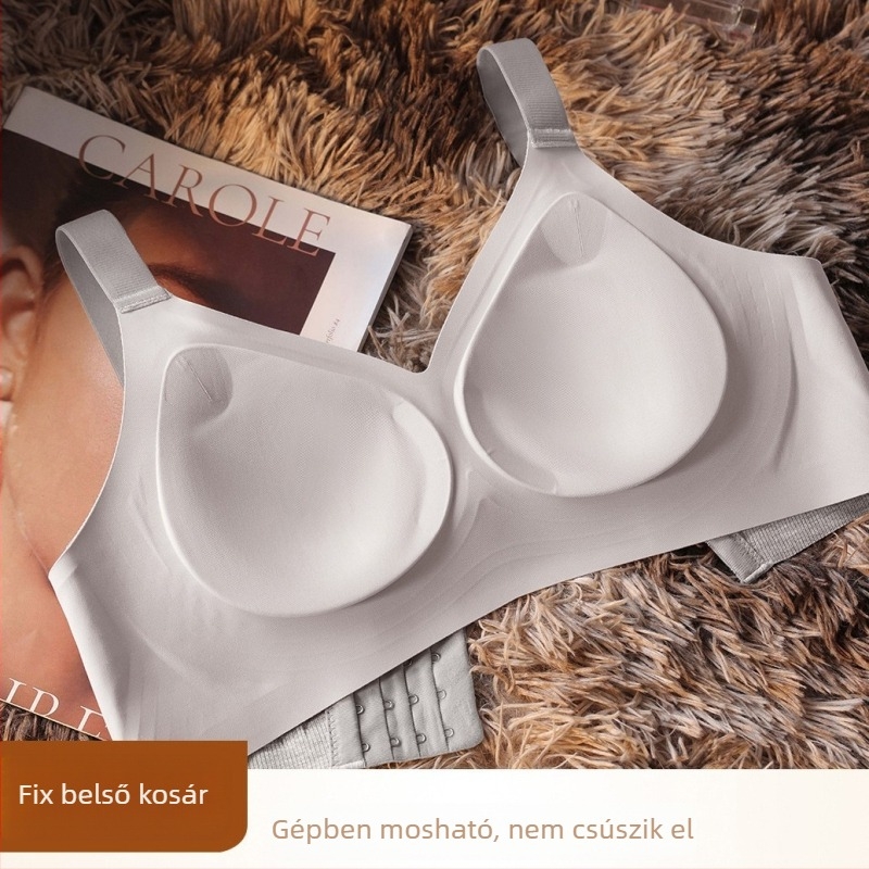 Plusz-méretű seamless lift melltartó nőknek, vékony fazon, teljes kosár, formázó hatás, minimalizálja az oldalsó zsírt és megakadályozza a megereszkedést