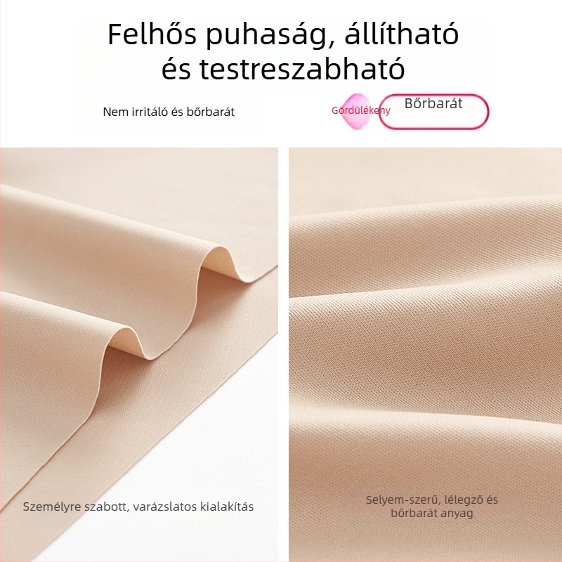 Váll nélküli, hátsó nélküli tanktop – varrás nélküli, lélegző; nylon, teljes kosár, rögzített dupla pántok