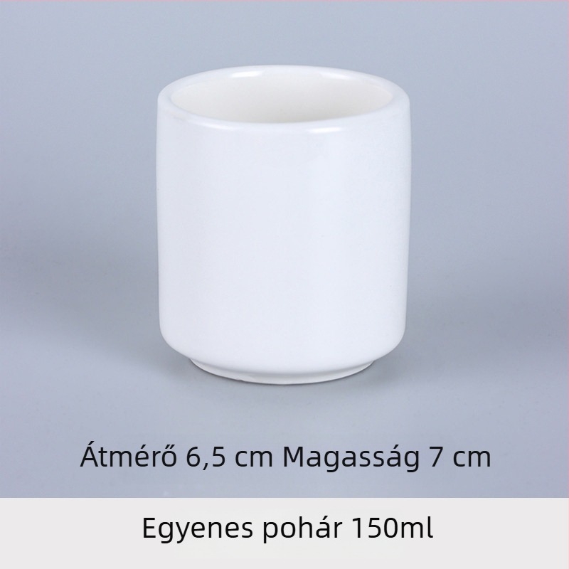 Kerámiás teáscsésze szállodák és éttermek számára, kínai stílus, egyszerű stílus