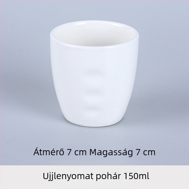 Kerámiás teáscsésze szállodák és éttermek számára, kínai stílus, egyszerű stílus