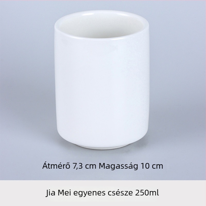 Kerámiás teáscsésze szállodák és éttermek számára, kínai stílus, egyszerű stílus