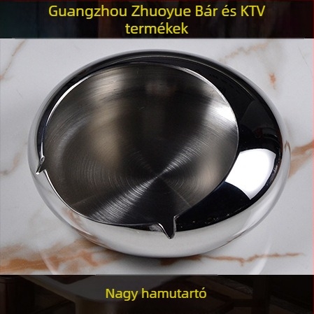 Rozsdamentes acélból készült hotelasztal-tálalókészlet – polírozott felület, kínai stílus; kiegészítők bár/éjszakai klubhoz: gyümölcstál, hamutál, jégvödör