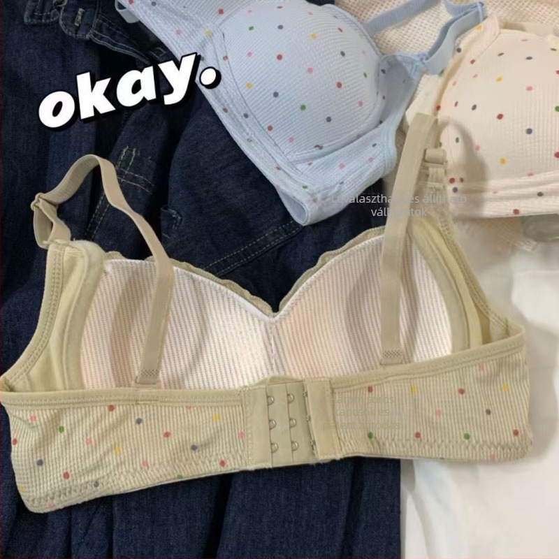 Push-up melltartó acélkeret nélküli, kis mellre, 3/4 kosár, vékony forma, habos belső, rögzített dupla vállpántok