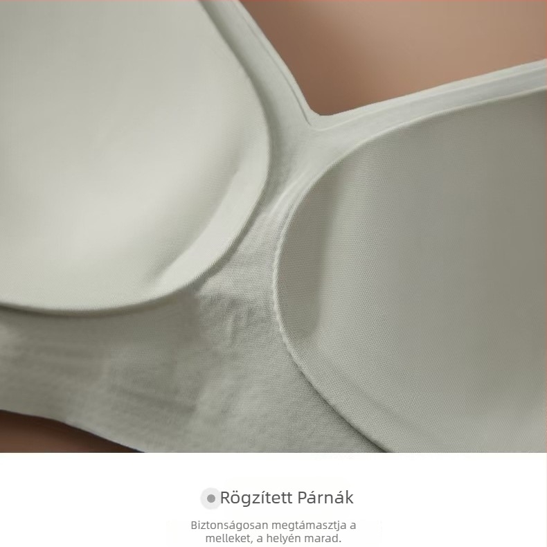 Női vezeték nélküli liftelő melltartó, vest-stílusú, 3/4 kosár, oldalsó támogatás