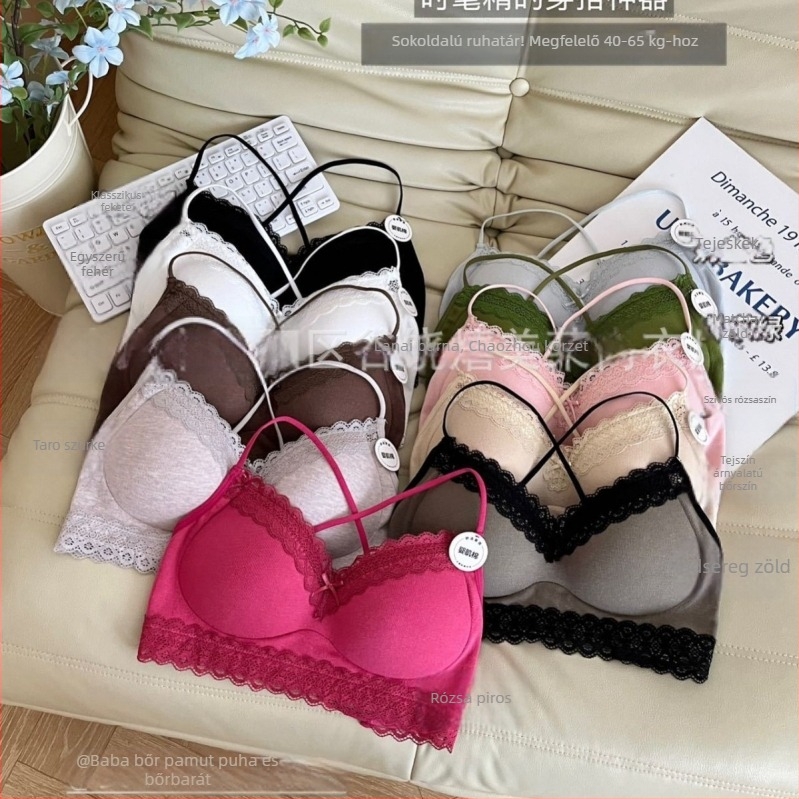 Wrap melltartó / csőtop – Sling forma, kosár 3/4, közepes tömött kosár, szexi stílus, anyag Rayon