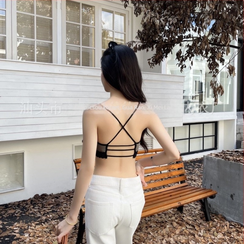 Wrap melltartó / csőtop – Sling forma, kosár 3/4, közepes tömött kosár, szexi stílus, anyag Rayon