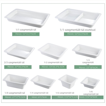 BAO TAI porcelán büfé-sütőliner tál, téglalap alakú, mikrohullámú sütőben használható, fehér máz felülettel.