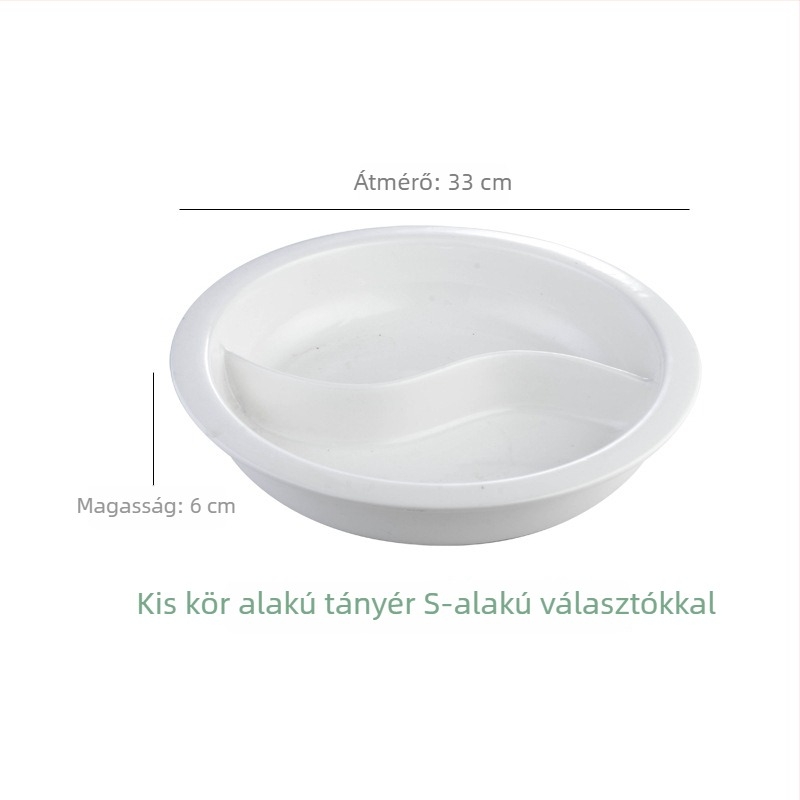 BAO TAI porcelán büfé-sütőliner tál, téglalap alakú, mikrohullámú sütőben használható, fehér máz felülettel.