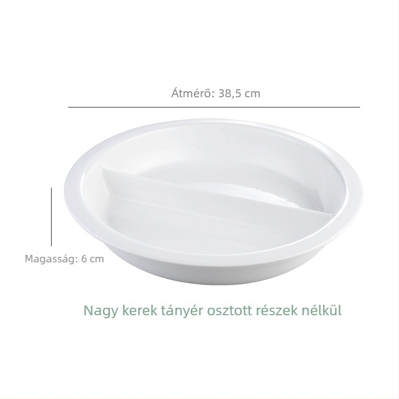 BAO TAI porcelán büfé-sütőliner tál, téglalap alakú, mikrohullámú sütőben használható, fehér máz felülettel.