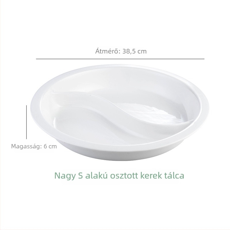 BAO TAI porcelán büfé-sütőliner tál, téglalap alakú, mikrohullámú sütőben használható, fehér máz felülettel.