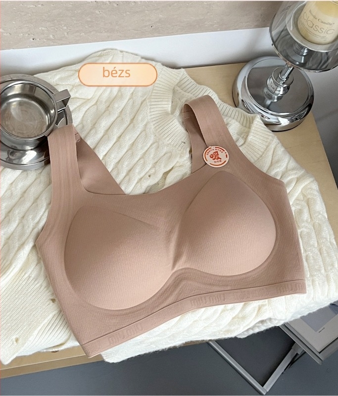 Push-Up melltartó, 3/4 kosár, formázó kosár poliészterből, fő anyag nylon, rögzített kettős vállpántok