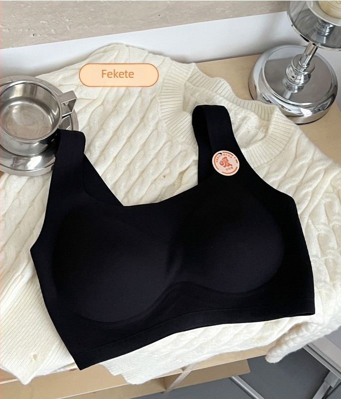 Push-Up melltartó, 3/4 kosár, formázó kosár poliészterből, fő anyag nylon, rögzített kettős vállpántok