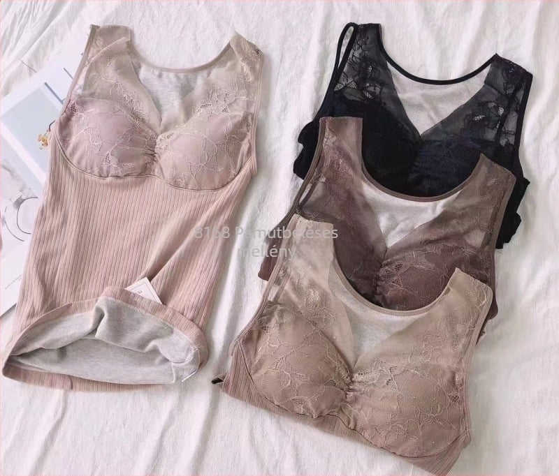 Meleg mellény V-nyakú kivágással, akril anyag, egy rétegű, ultra vastag 401-500 g/m², minta 29452