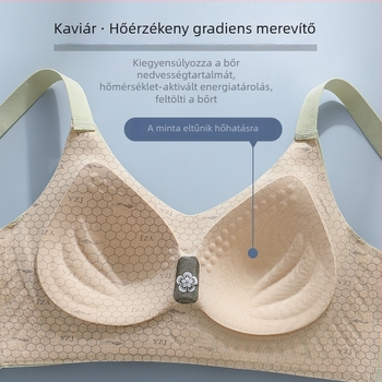 716 Sima varrás nélküli melltartó puha támasztással és beépített fix kosarakkal kis mellemhez, emelés és légáteresztő kényelem