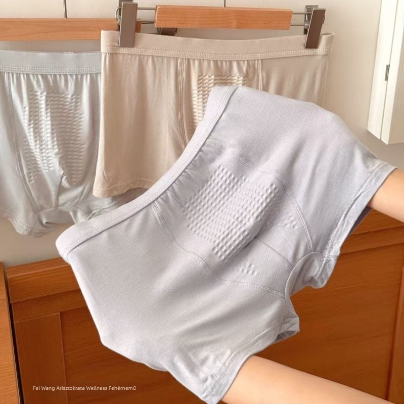 3 darabos Modal férfi boxer briefs, antibakteriális, kényelmes, lélegző, izzadság-elvezető, varrásmentes, magas rugalmasságú.