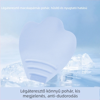 Melltartó macska mancsa alakú kosárral, nylon a fő anyag, spandex bélés, rögzített dupla vállpántok, hátul négy sor csattal