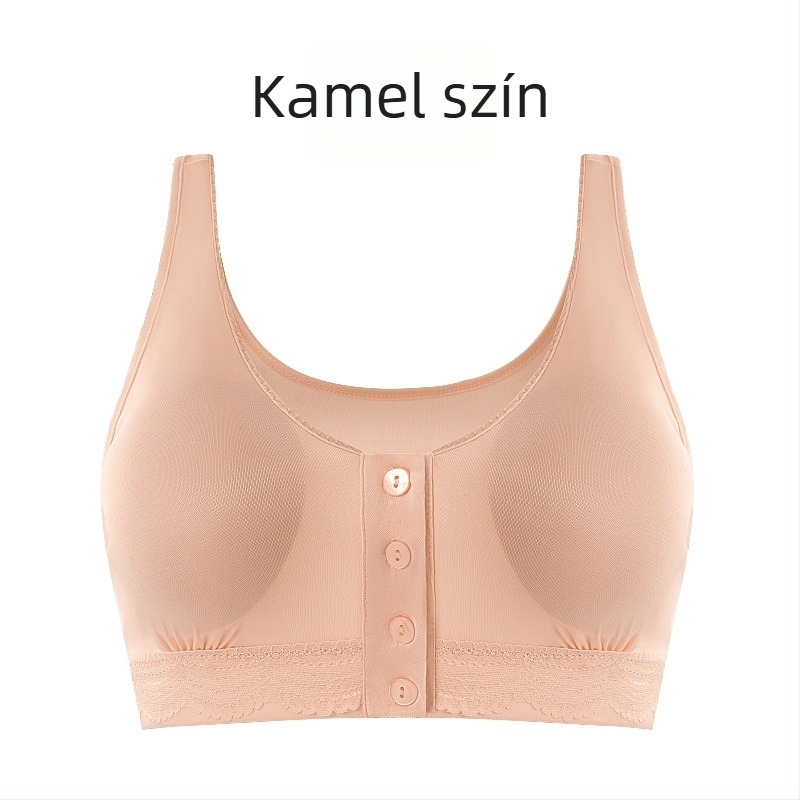 Mulberry selyem melltartó elől záródóval, vékony formázott kosarakkal, selyembéléssel