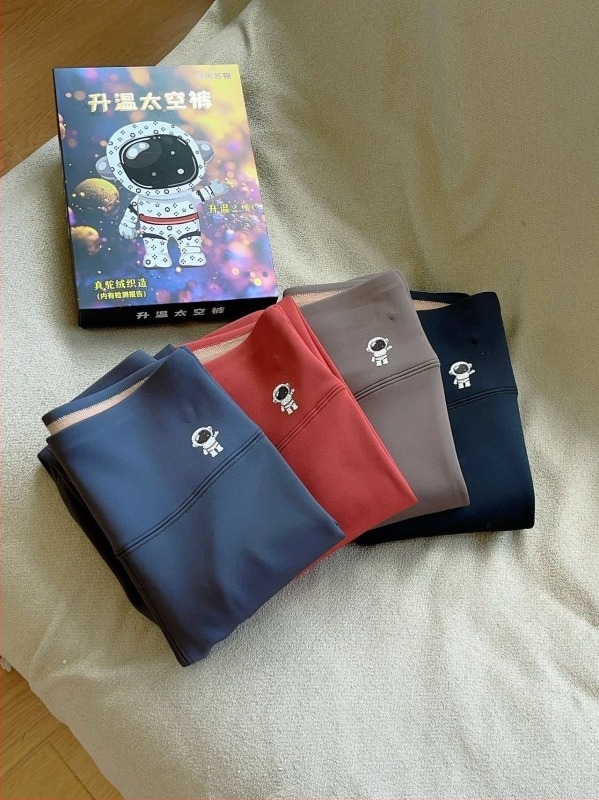 Xiaochuan Hőtartó jóga leggings – fűtött, vékony fleece bélés, magas rugalmasság, fél hosszú, 350 g