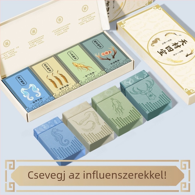 Férfi boxeralsó kényelmes, antibakteriális és lélegző, laza derékrészű, Tiancai Four Treasures ajándékdoboz