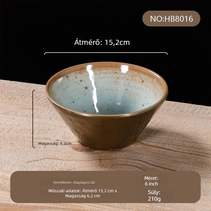 Melamín étkészlet, négy darabos – porcelánutánzat, pöttyös glazúrminta, modern stílus, Belein márka, testreszabható