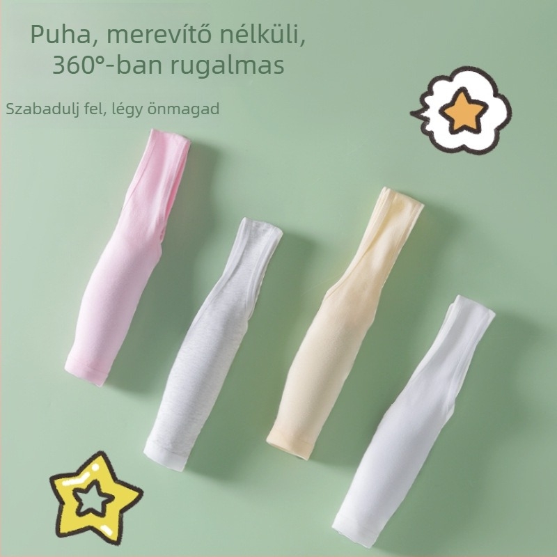 Pamut melltartó tiniknek, fix kosarakkal és dupla vállpánttal, teljes kosár