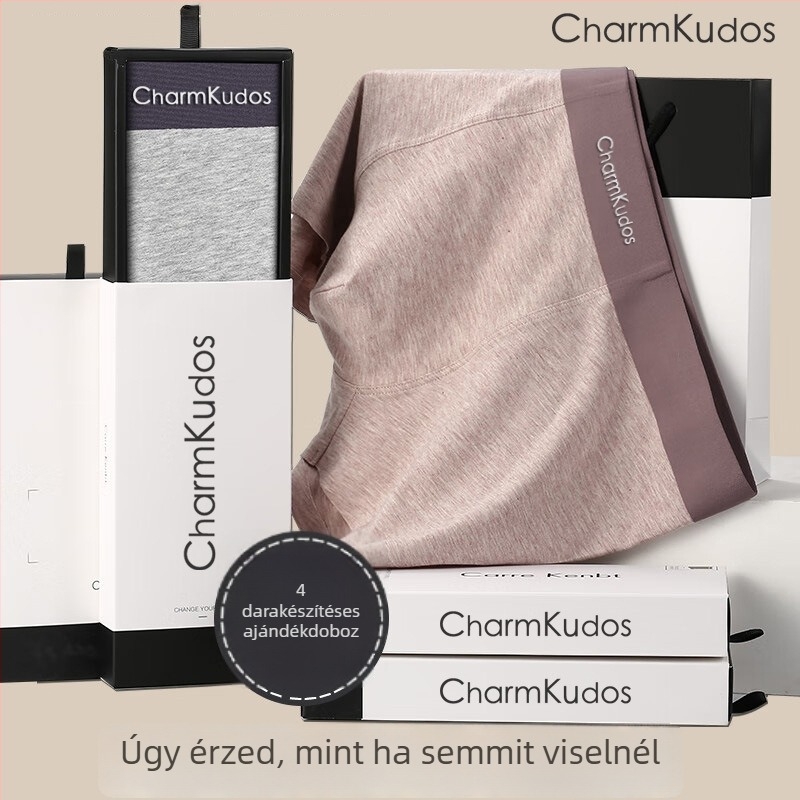 CHARM KUDOS Férfi Modal Ice Silk antibakteriális varrat nélküli boxer briefs