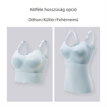 Szoptatós felső formázott kosarakkal - posztpartum laktációs alapruha