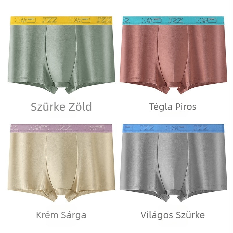 100% pamut boxer brief grafén antibakteriális, lélegző gáttájék, kényelmes tinédzser fiúk számára