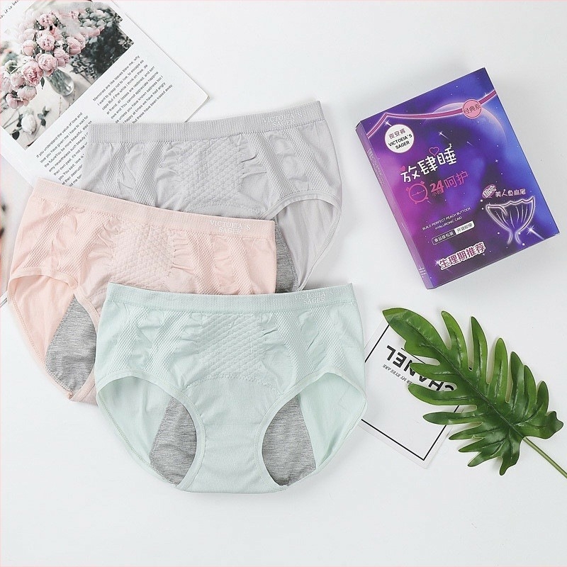 Női menstruációs bugyi, leak-proof, középtalpas, egyszínű; 90% nylon, 10% spandex/Lycra; intim bélés 95% pamut