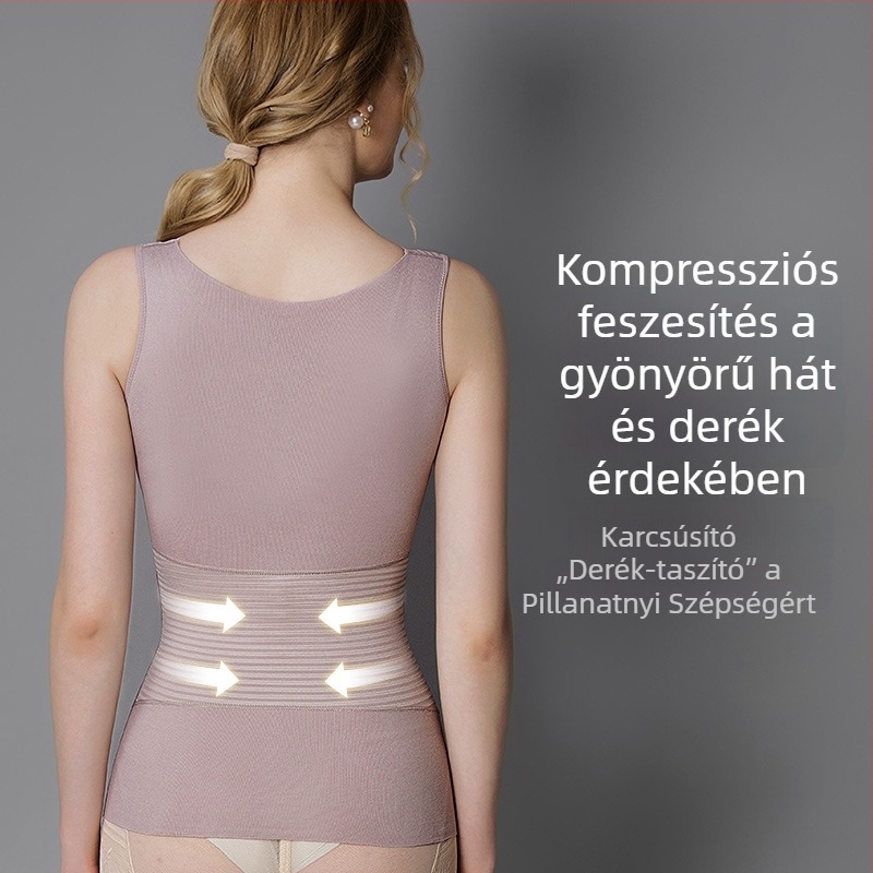 Női termos mellény beépített csészékkel, fleece-béléssel, karcsú szabás, meleg alapréteg ősz-télre