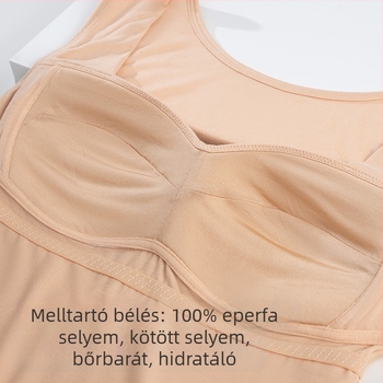 Női könnyű, meleg mellény Lenzing Modal gyapjúból, selymes tapintású, bőrbarát, melltartó nélkül, szép hátsó