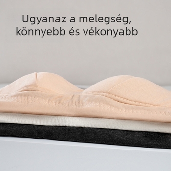 Női könnyű, meleg mellény Lenzing Modal gyapjúból, selymes tapintású, bőrbarát, melltartó nélkül, szép hátsó
