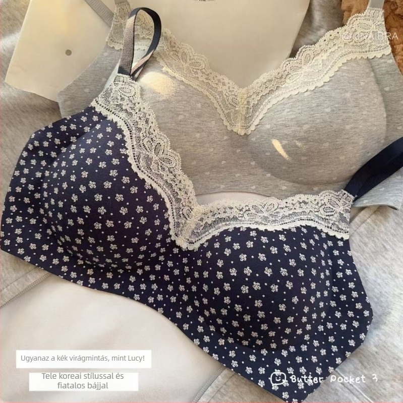 Női vezeték nélküli, seamless push-up melltartó gyengéd tartással, 3/4 kosár, nylon formázott kosarakkal, egész éves kényelem
