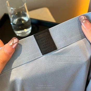 JM Zhongmai 7A mulberry selyem antibakteriális férfi alsónemű, légáteresztő, atkamentes, sport boxer briefs, ősz-tél, 9538